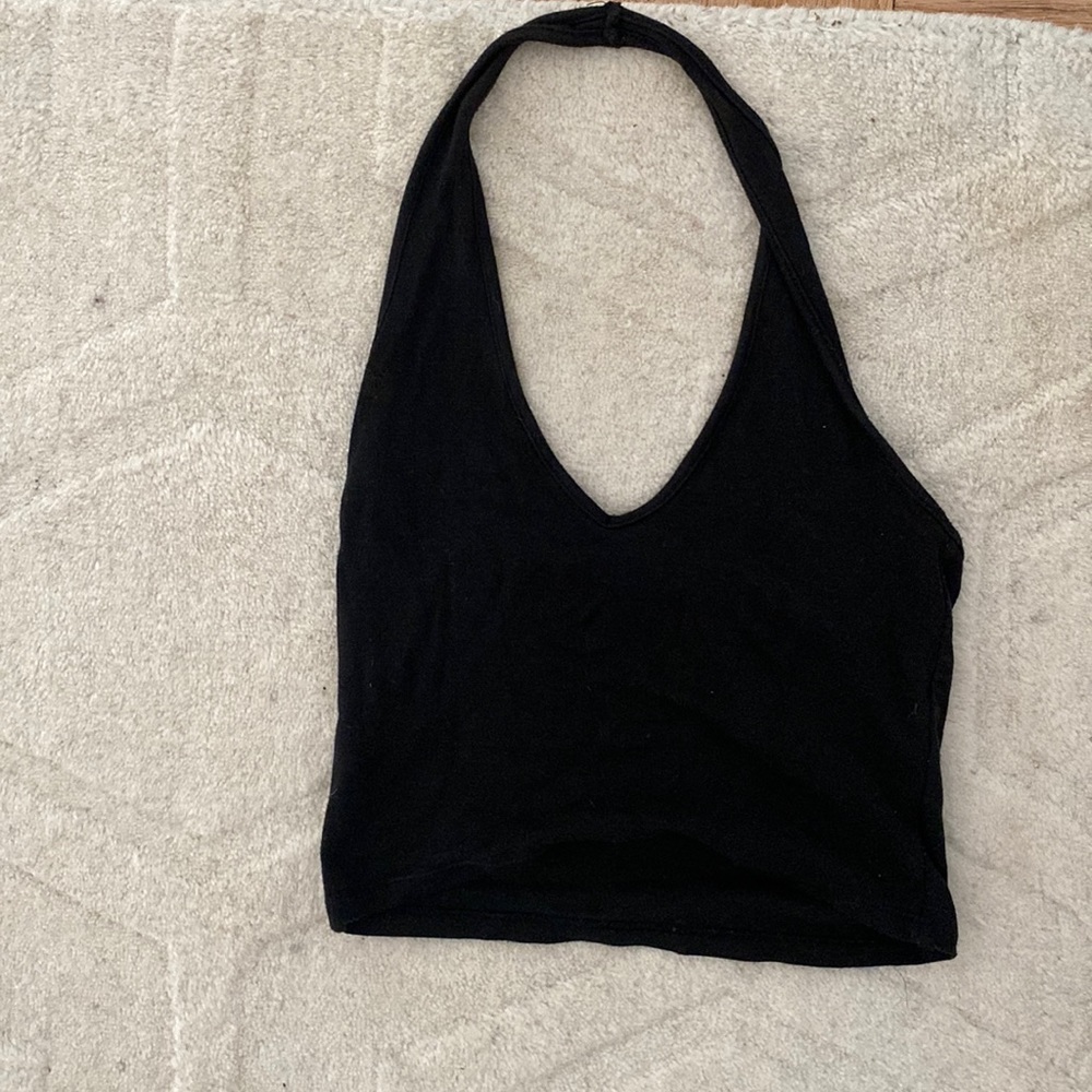Black Brandy Melville Halter Top